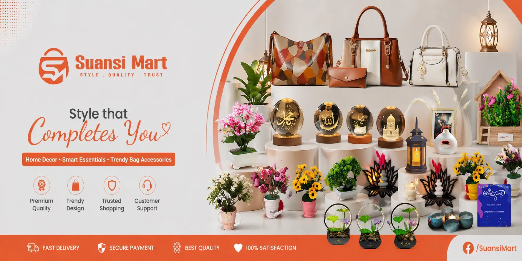 Suansimart product categories menu home decor kitchen gadgets beauty kids items